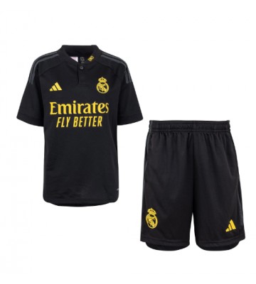 Real Madrid Tredjedraktsett Barn 2023-24 Kortermet (+ Korte bukser)